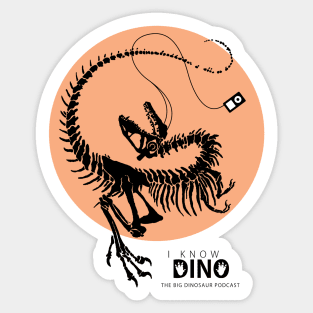 Gorgosaurus Fossil Sticker